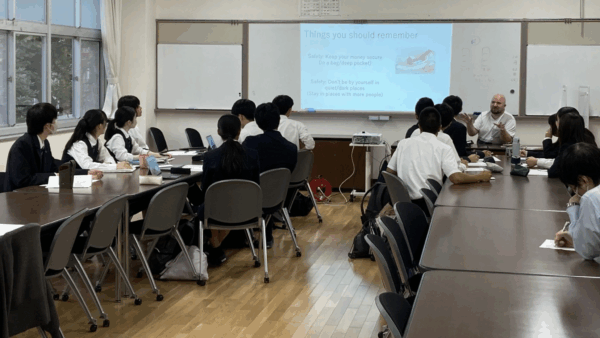 時習館高校主催海外研修　第１回事前研修を実施しました