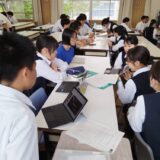 マレーシアの姉妹校生徒が来日し、交流を行いました